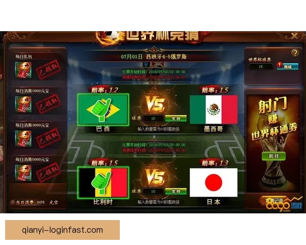 世界杯竞猜签到奖励天天领参与预测赢积分兑好礼活动攻略大全超值 世界杯竞猜签到奖励天天领参与预测赢积分兑好礼活动攻略大全超值